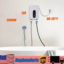 110V 3500W Electric Water Heater Instant Hot Water Heater Water Heater IPX4