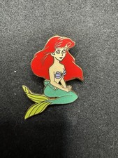 Disney pin: older character pin from The Little Mermaid - Ariel sitting