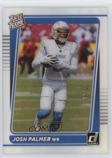 2021 Panini Clearly Donruss Rated Rookie Holo Silver 8/10 Josh Palmer #77 4o5