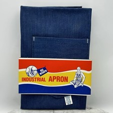 NOS Vintage Big Murph Industrial Apron Woodworking Denim with Pockets Murphy Co.