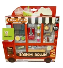 TEENY TINIES Sashimi Rollin' Sushi Boba Spring Rolls Food 20 Pieces ***READ***