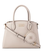 $99. Nine West Mary Medium Satchel Crossbody Bag Cement Gold