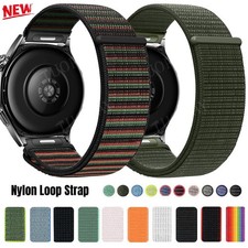 Sport Nylon Loop Band Strap For Huami Amazfit GTR GTS 4 3 2e 2 Mini Bip S/U/Lite