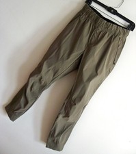 Eddie Bauer Rainier Jogger Women's 10 Hiking Pants Olive Green Pull On Stretch