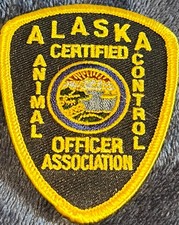 NEW 1997 Alaska Animal Control Association Patch! Free Same Day Secure Shipping!