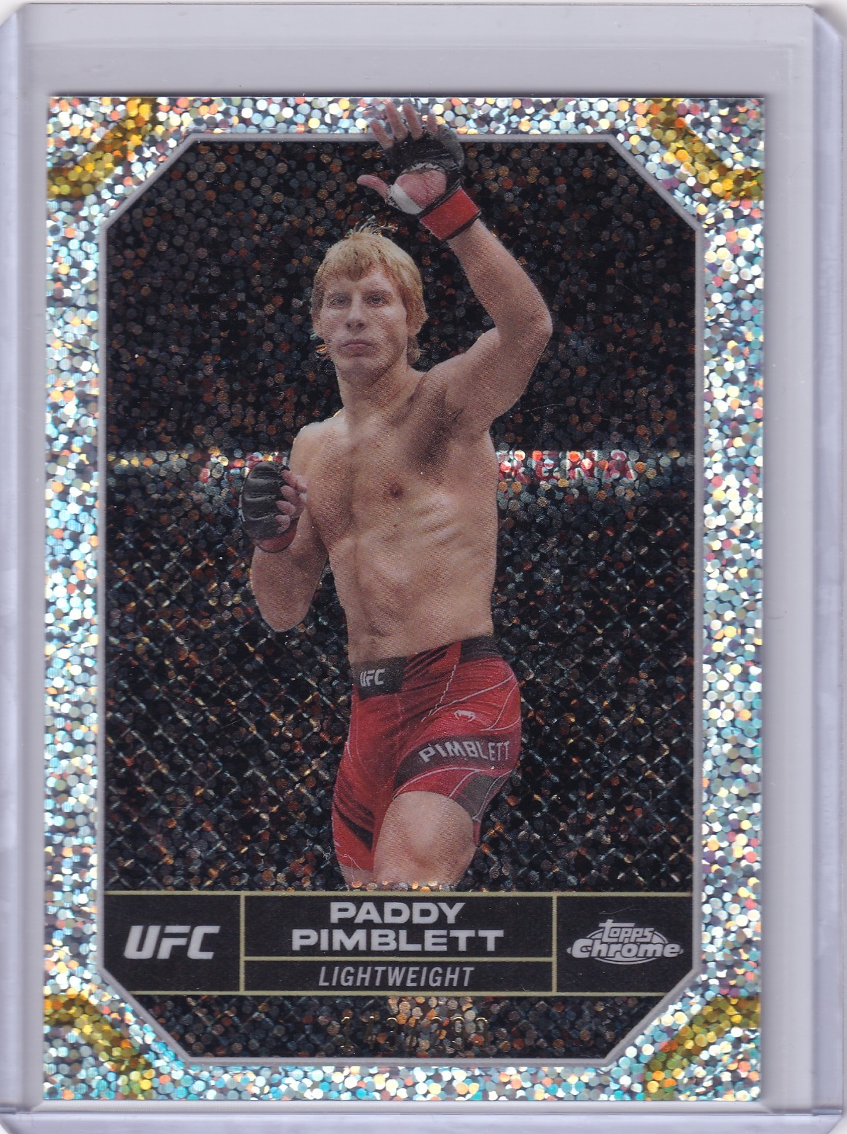 Paddy Pimblett Speckle Refractor /299 - 2024 Topps Chrome UFC #151