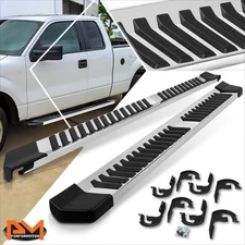 For 04-14 Ford F150 Extended Cab 6"Flat Side Step Nerf Bar Running Board Chrome