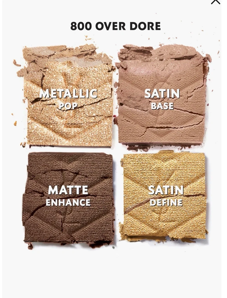 HOT!! NEW IN BOX YSL Beauty Couture Mini Clutch Eyeshadow Palette 800 Over Dore - Image 2 of 3