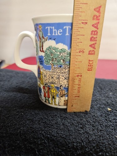 Vintage The Tower Of London Bone China Coffee/Tea Cup Pre-owned - Picture 9 of 10