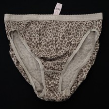 NEW Victoria's Secret VTG 100 Cotton Signature Hi Cut Brief Panty XL X-LARGE