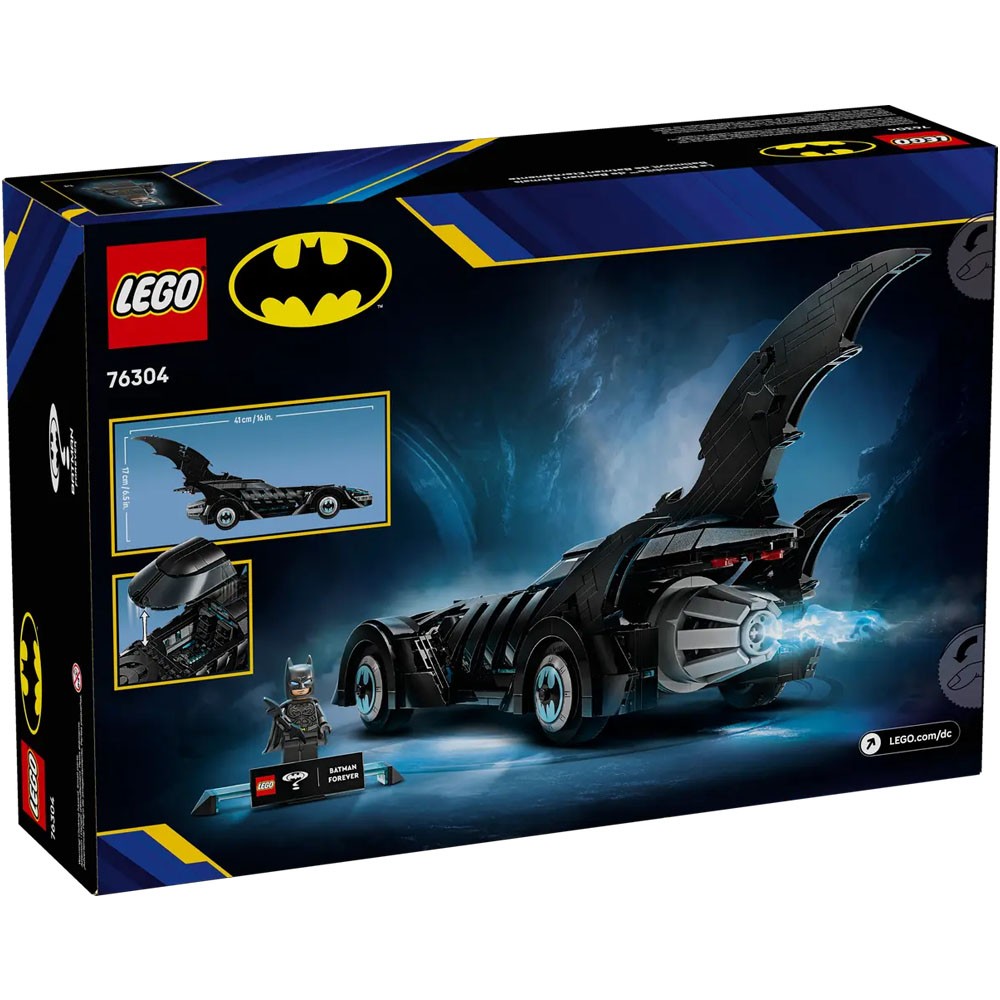 LEGO DC Batman Forever Batmobile Complete Set 909 Piece (76304) | eBay
