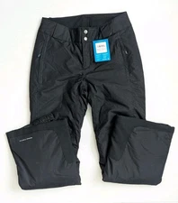 Columbia Bugaboo Omni heat Snow Pants, Black, Women's XS Short