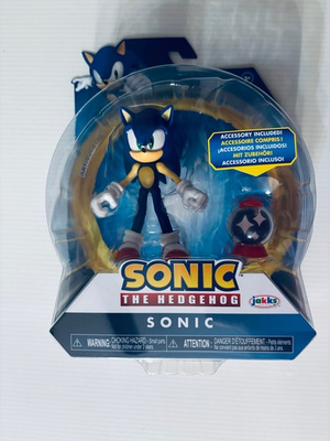 #ad Sonic the Hedgehog Sonic amp; Invincible Item Box 4 Inch Figure by Jakks Pacific $11.99