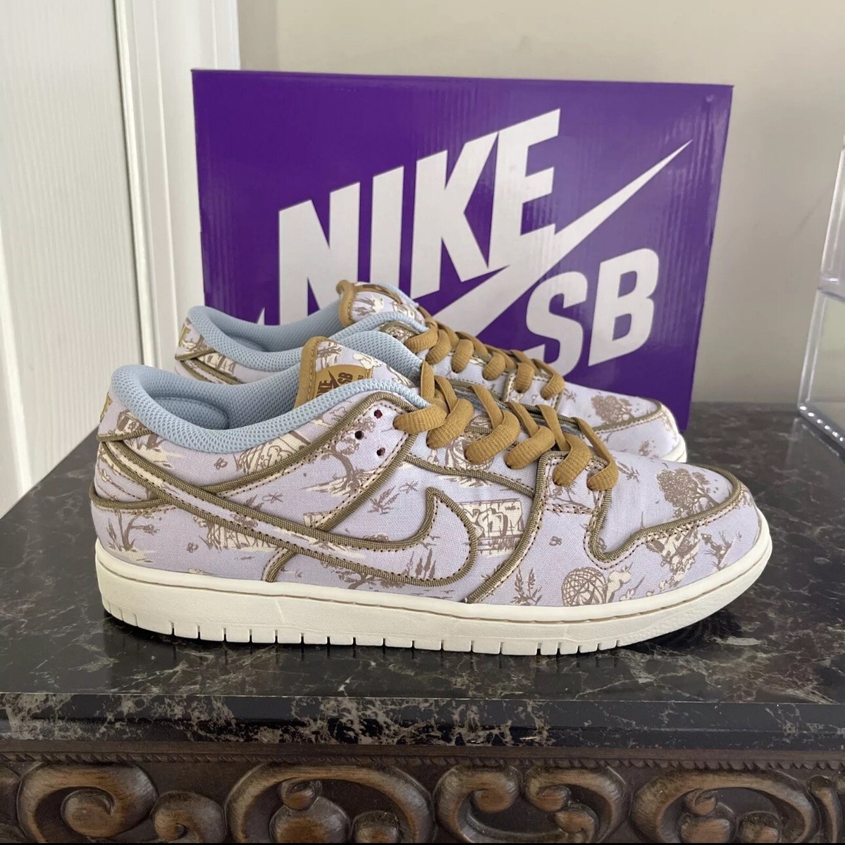 Nike SB Dunk Low Premium Pastoral Print City Of Style Sz FN5880-001 In  Hand