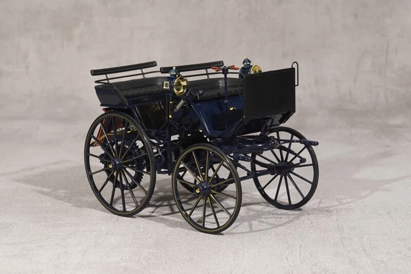 NOREV 1:18 Daimler Motorkutsche 1886 Simulation Alloy Collectible Car Model - Image 3 of 4