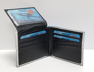 小物 FUNNY sharkskin bifold leather wallet Sharkskin Bi-fold Wallet Made in USA | by Sole Survivor – Sole