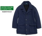 BENETTON WOLLJACKE JACKET SAKKO STRICK SAKKO VINTAGE COAT MANTEL USED GEBRACHT 