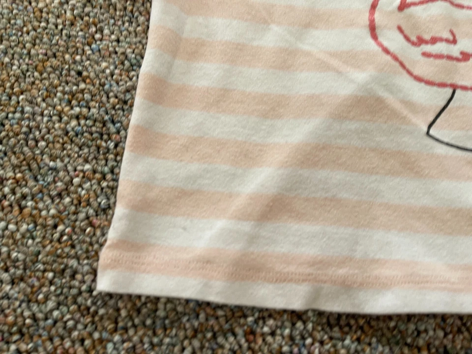 Koala Kids Pink Striped Flamingo PJs 2T - Image 4 of 4