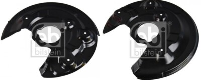 2 x FEBI Spritzblech Ankerblech Hinten für VW BEETLE EOS JETTA IV SCIROCCO