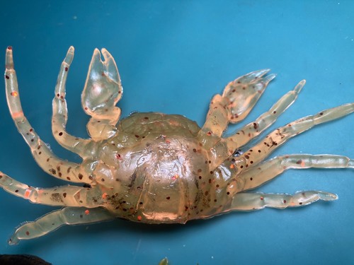 3er Pack Crawlin' Crab 3 inch 30g/1oz Walking Legs Soft Angelköder Angelfertig - Bild 7 von 12