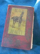 Old Antique BLACK BEAUTY HC from 1901 by Anna Sewell, Publisher H M Caldwell Co.