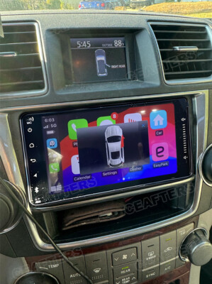 Car Radio Stereo For 2008-2013 Toyota Highlander Apple Carplay Android 14 GPS 