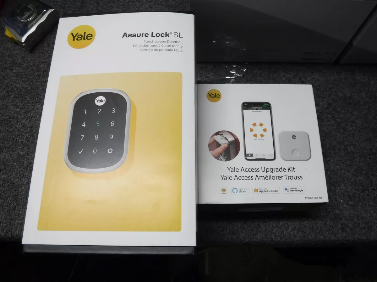 NEW Yale Assure Lock SL Smart Touchscreen Deadbolt Satin Nickel