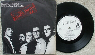 The Blues Band E.P -  EXCELLENT- (Jones / Flint / Mcguinness / Fletcher / Kelly)