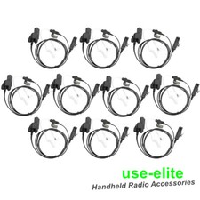 Lot10 Mic Earpiece Headset For MT2000 XTS1500 XTS2500 XTS3000 XTS5000 Radio