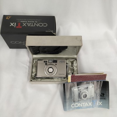 Kyocera Contax Tix Film Camera Good Condition From Japan Seller | eBay