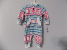 NWT Carters Baby Girls Vc 1 Piece 3 Months NWT