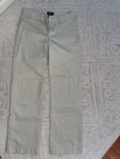 POLO RALPH LAUREN BOYS COTTON CHINO Khaki PANTS SIZE 12  EUC"