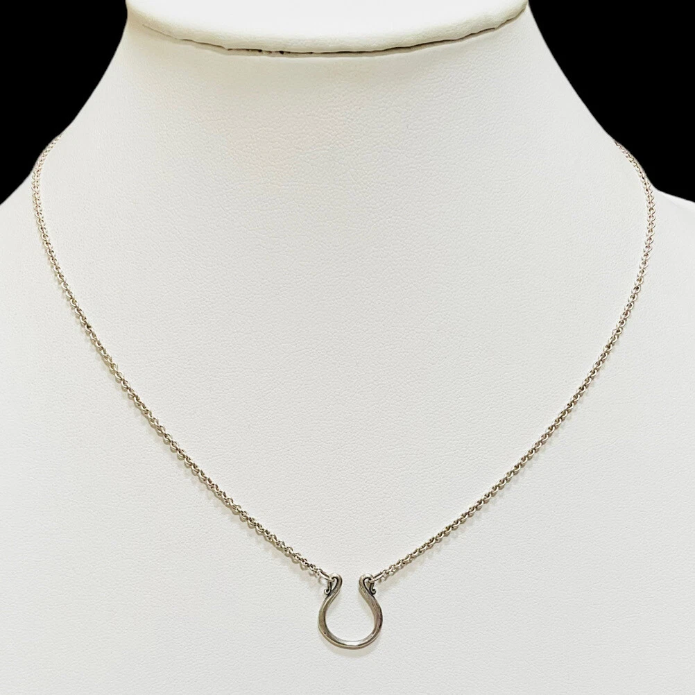 James avery horseshoe necklace deals