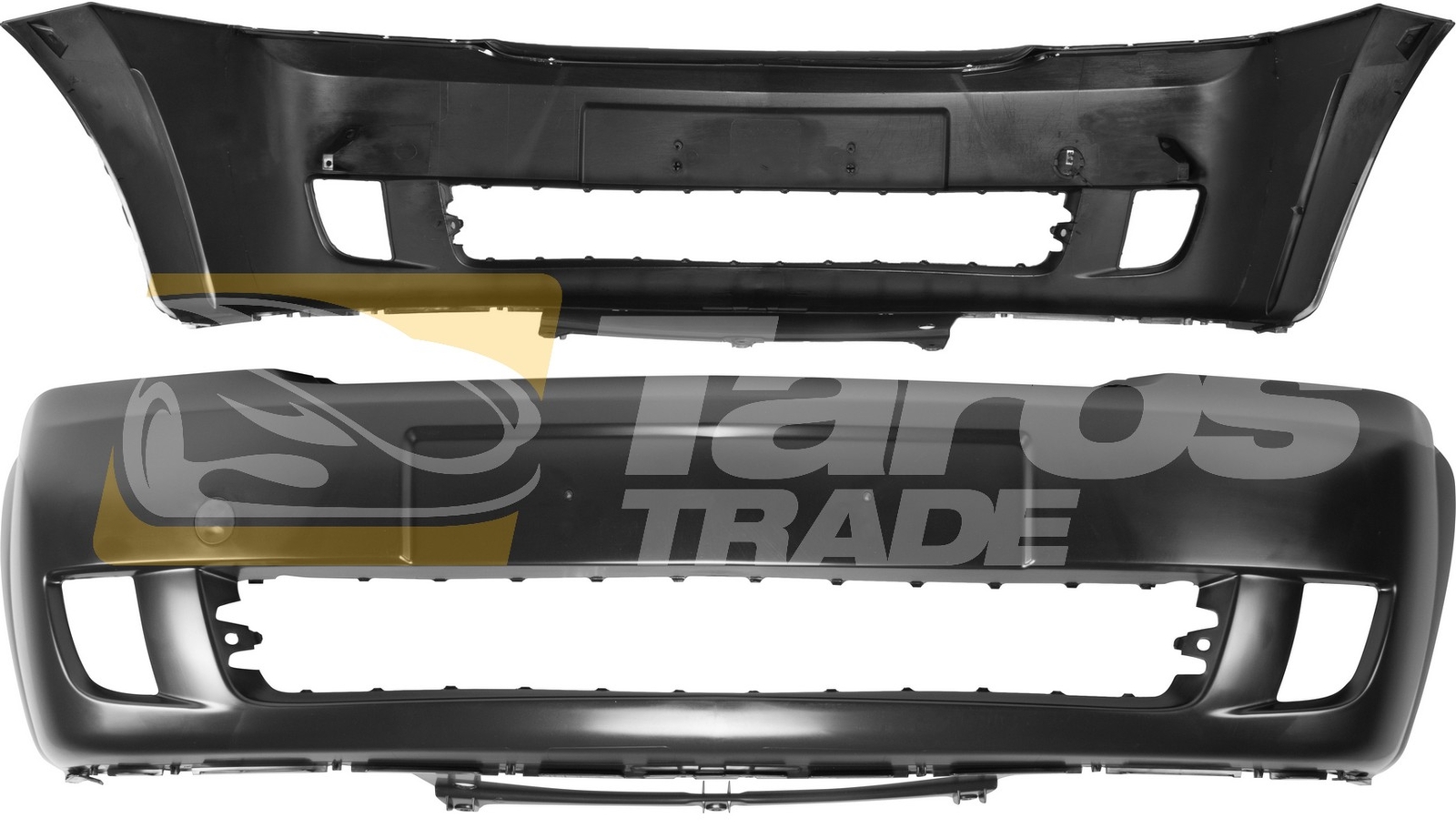 Pare-choc avant pour Opel Meriva A 2003-2006 version essence en apprêt noir