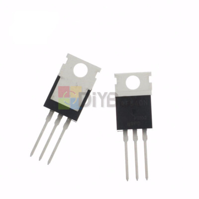 Lot De 10 Transistors MOSFET IRF540N - N-Channel, 100V 33A, Boîtier TO-220