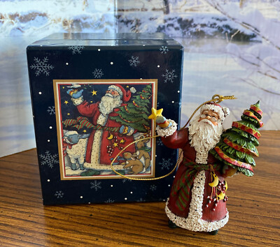 Vintage LANG Ornament GOODWILL SANTA 2000 Lang & Wise Christmas 85500340
