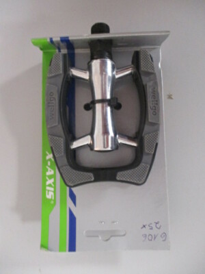 X-AXIS Wellgo Touring Grip Pedale  0720F Fahrrad Pedale (G106)57410