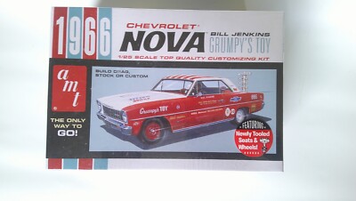 AMT 1/25, 772/12, 1966 Chevrolet Nova, Grumpy`s Toy, Neu - Orig. verschweißt