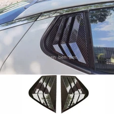 For Kia Optima K5 2011-2015 Carbon Fiber Rear Side Window Quarter Louver Cover