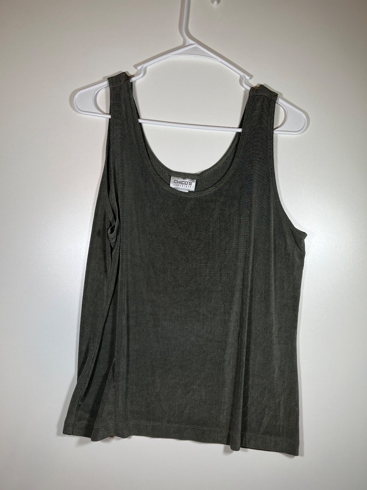 Chicos solid activewear jacket and top 2 piece - image 4