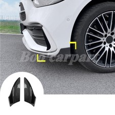 Für Benz C-Klasse W206 C43 ABS Vordere Stoßstangenlippe Diffusor Splitter Lippe