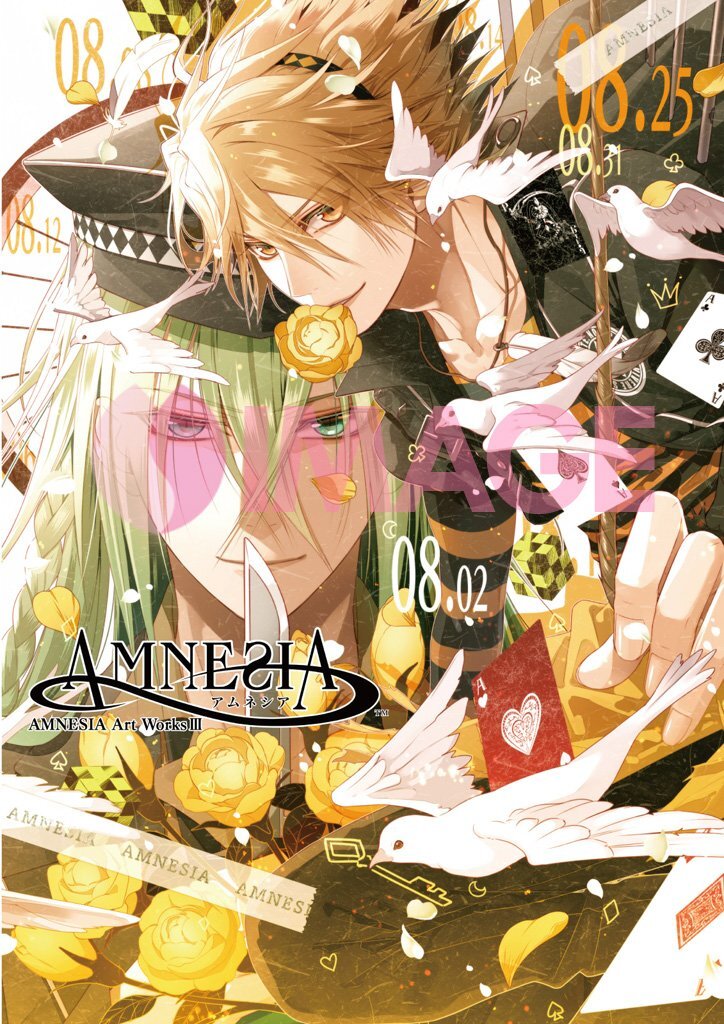AMNESIA Art Works Ⅲ AMNESIA Art Works 3 Otome Game Illustration Anime Picture Fan Book