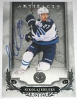 NIKOLAJ EHLERS SIGNED 18-19 UPPER DECK ARTIFACTS WINNIPEG JETS CARD AUTOGRAPH!!