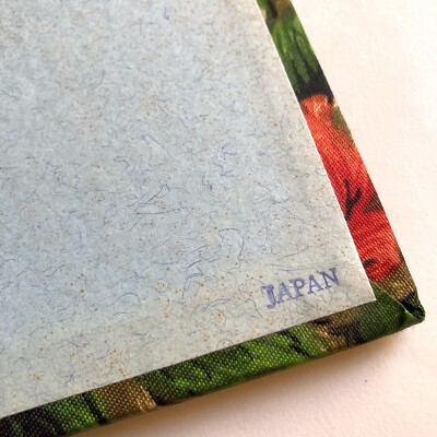 Vintage Floral Photo Album Retro JAPAN Flowers IN BOX Teeco