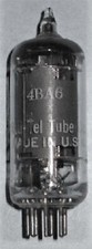 4BA6 TUBE GE NIB TESTED BOXED VINTAGE COMMERCIAL SURPLUS