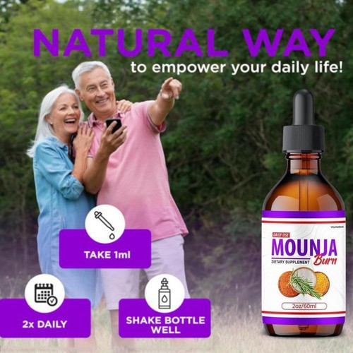 3x Mounja Burn Drops Mounja Burn Weight Loss Max Strength Supplement 180ml - Picture 2 of 9