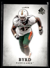 2012 Upper Deck SP Laron Byrd 67 Miami Hurricanes