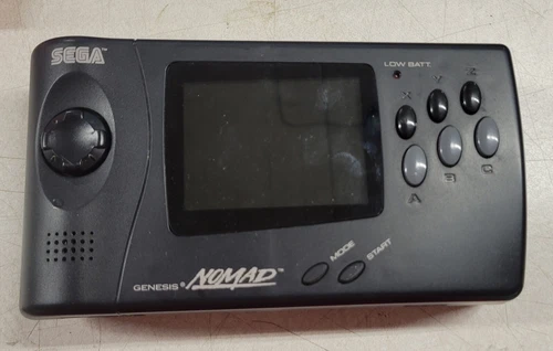 Sega Nomad Handheld Console with AC Adaptor, AV Cable & Battery Pack, TESTED!