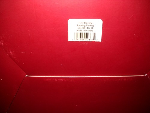 Lenox First Blessing Nativity STANDING DONKEY Mint in Box - Picture 15 of 15