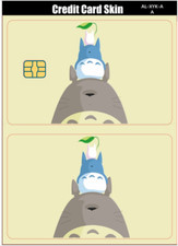 My Neighbor Totoro Credit Card Smart Sticker Skin Precut Small Chip Studio Ghibl